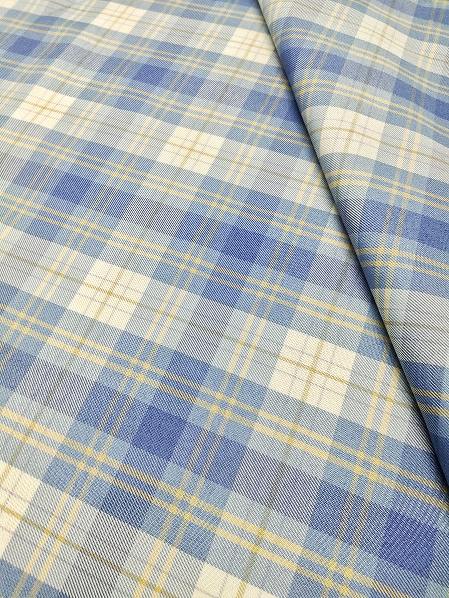 贝兰蓓儿 jk格子布料 裤子外套风衣百褶裙西装面料娃衣diy 桌布背景布