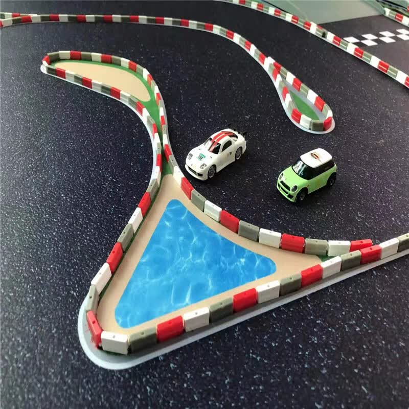 神孩子turbo racing遥控车赛道 turbo racing 1:76迷你遥控车 场景