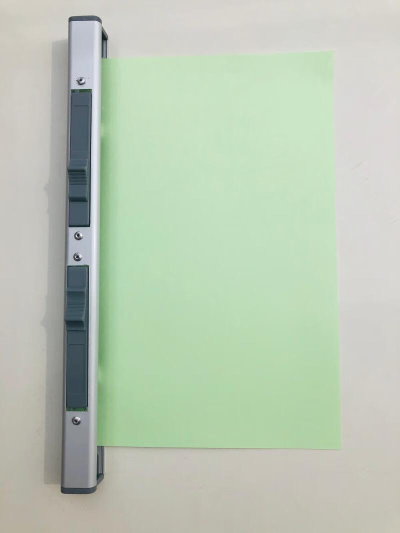 铝合金报纸夹学习报试卷报夹条报刊架夹工程图纸蓝图夹书报展示架22cm