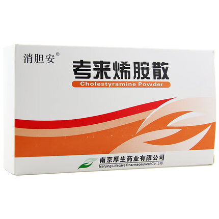 消膽安 考來烯胺散 5g:4g*12袋\/盒可用於Ⅱa型高脂血症高膽固醇血癥