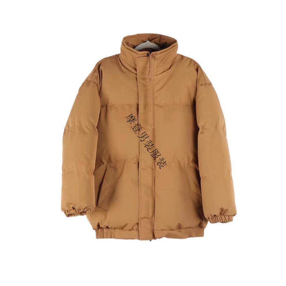 高版本fog复线ess冬季棉服男加厚防水防寒面包服外套网红金晨 黑色 s