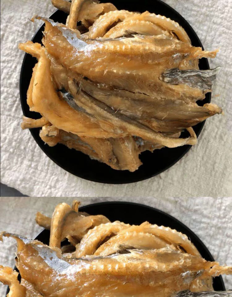 香酥龍頭魚乾500g250g特產海鮮零食小吃即食魚乾原味烤魚片原味香酥款