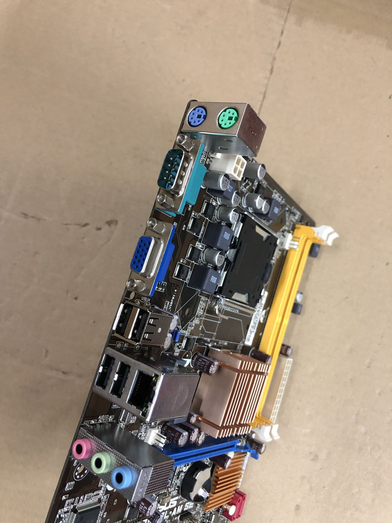 全新华硕p5kpl-am se 华硕g31主板775针四核ddr2主板一年包换 板一年