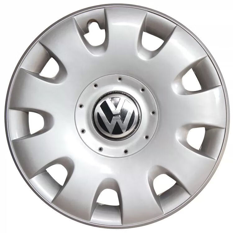 适用老速腾开迪轮毂盖15寸轮毂罩铁圈装饰罩壳轮鼓罩ky款黑银4个