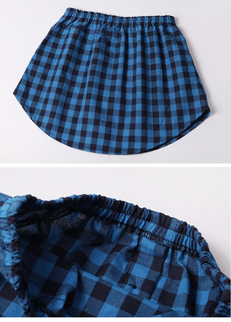 屁帘裙2020冬季新款复古麻棉格子半身裙女可爱a字短裙气质百褶裙学院