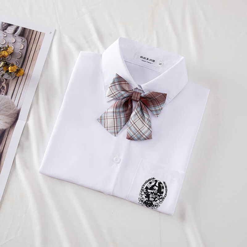 单件jk刺绣衬衫 m 【建议94-104斤】【图片 价格 品牌 报价】-京