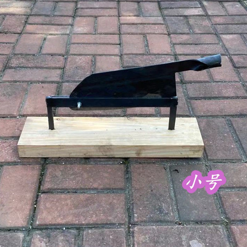 铡草机养殖喂牛铡刀老式手工锻打手动铡草刀家用牛羊饲料刀稻草蔬 乳