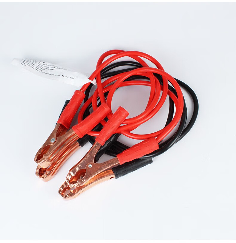 适用于汽车电瓶线搭火线纯铜夹子过江龙加厚加粗连接线搭铁线打火线