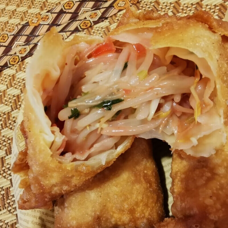 天津特产大饼夹炸素卷圈美味小吃早餐卷圈8个含大饼8块