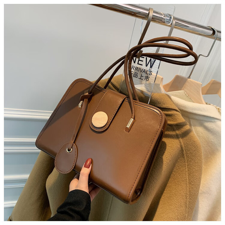 驰亦手提包女士包包单肩简约时尚女包休闲包包新款潮简约腋下包包