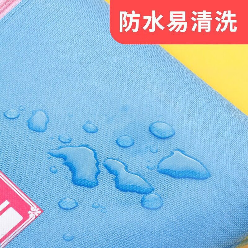 38594-硕普 立体加厚科目袋学生分类文件袋A4试卷袋课本收纳袋拉链帆布袋资料袋 颜色随机 老师推荐:4个装(数学+英语+语文+综合)-详情图