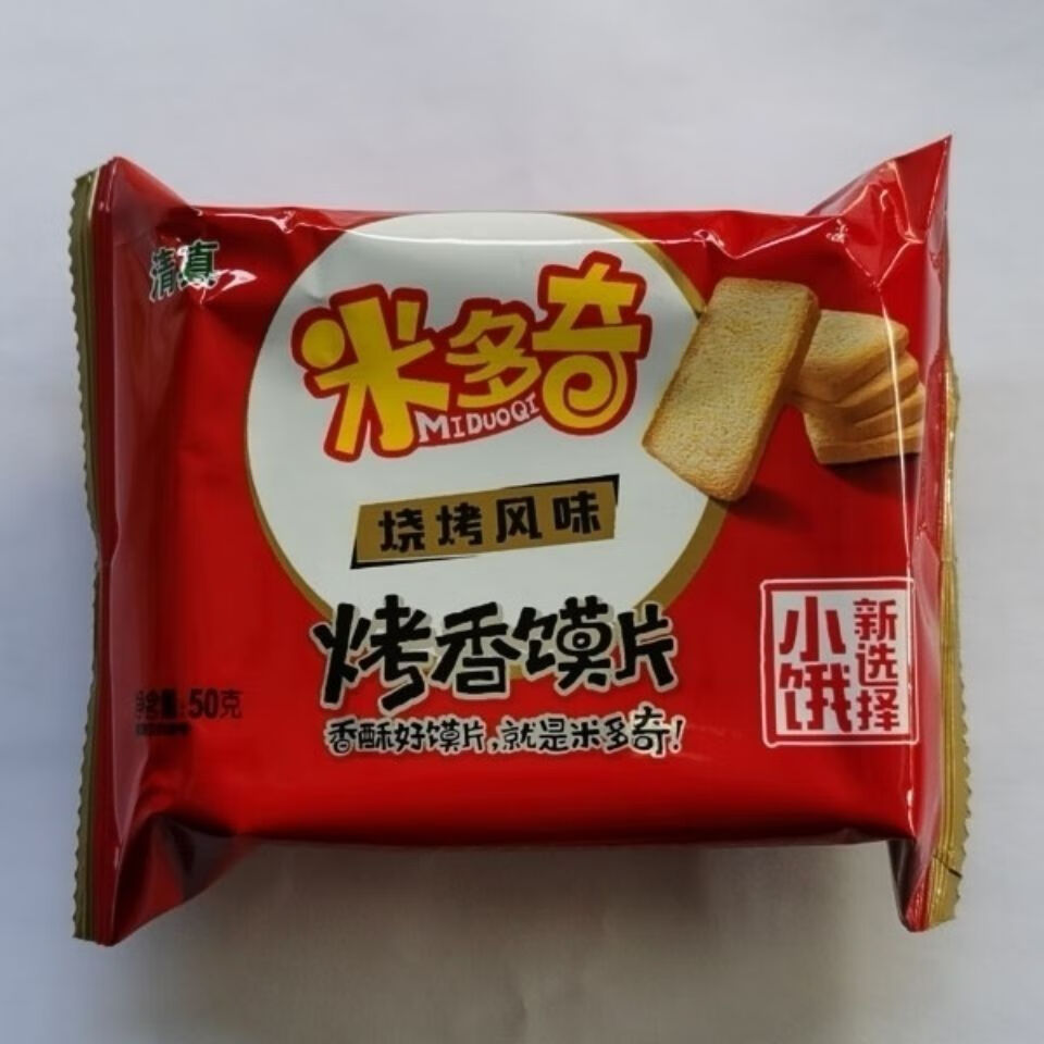 50包米多奇烤馍片新货饼干多口味早餐面包休闲零食整箱批发米多奇馍片