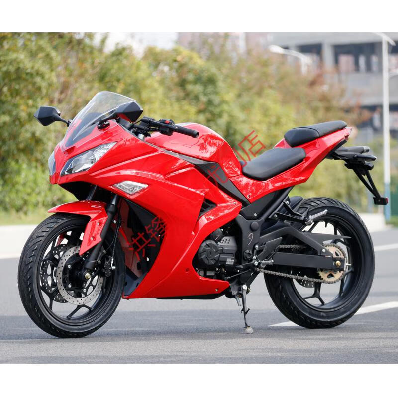 定制全新摩托车跑车国四电喷小忍者400c双缸v6地平线公路赛整车可上牌