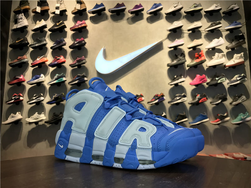 皮蓬大air白淡蓝薄荷绿外星人北卡蓝黑灰白熊猫尼克斯气垫篮球鞋 公牛