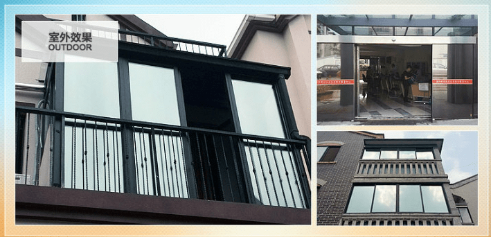 反光膜单面防晒镜面窗贴纸自粘客厅卧室餐厅玻璃门单面透视贴反光镜子