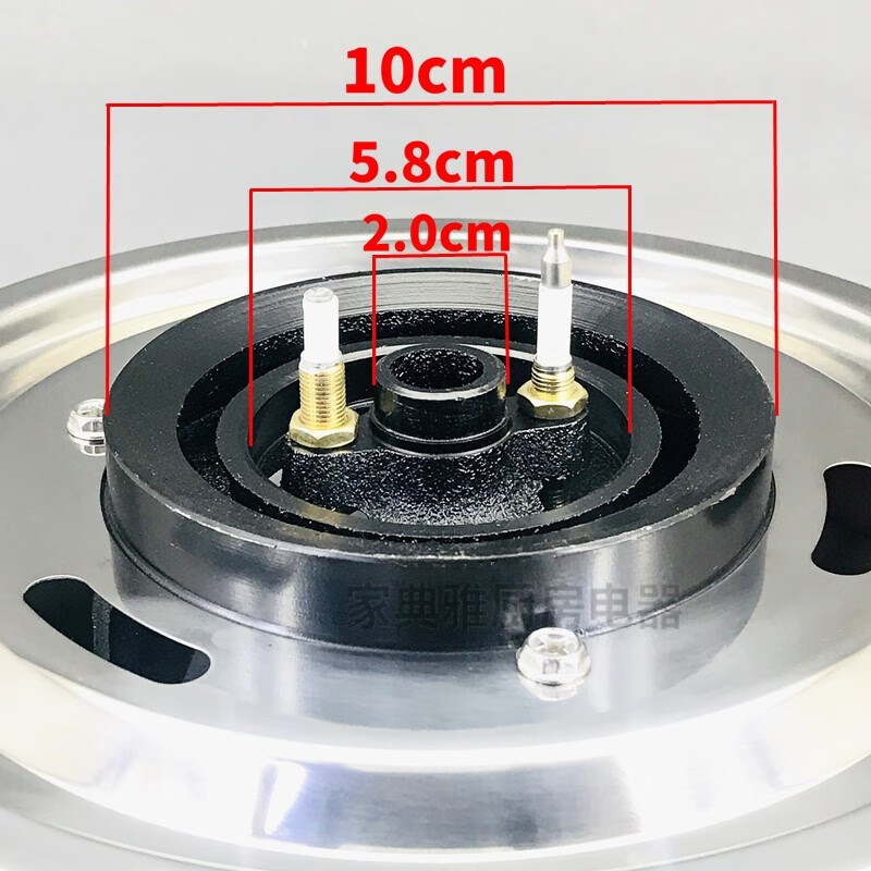 通用燃氣灶具配件分火器煤氣爐火蓋液化氣灶爐分氣盤純銅爐芯火芯100