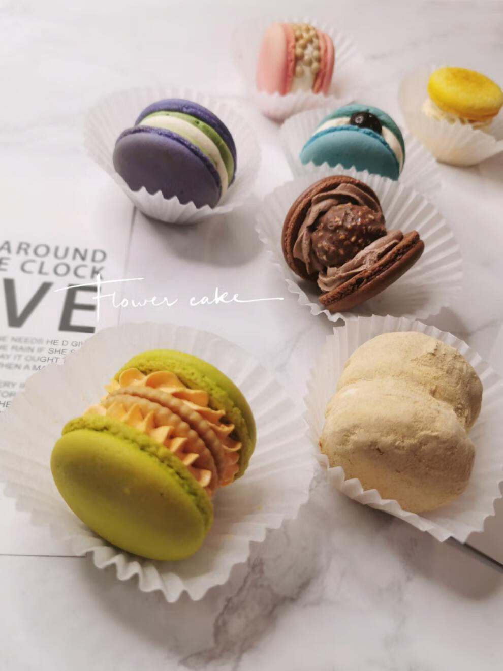恬女神胖马卡龙韩式正宗胖马卡龙甜点多规格可爱生日情人节送女友礼盒