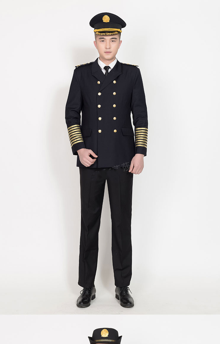 形象岗礼服保安服秋套装酒店物业安保工作制服礼宾服装保安制服 黑色