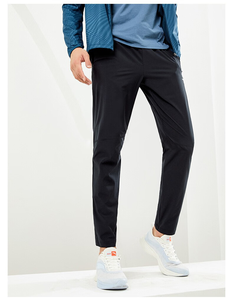 安踏(anta)安踏速干裤男运动裤2022夏季新款薄款冰丝裤小脚收口裤子男