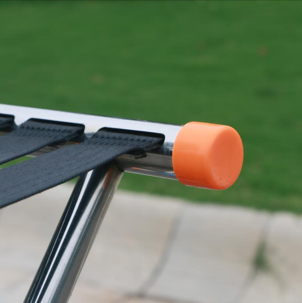 马扎折叠不锈钢休闲户外摆摊老人钓鱼便携板凳带靠背加厚椅子收纳 40