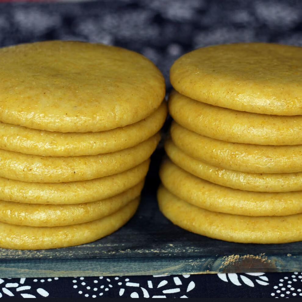 小米粑粑糍粑纯糯米手工湖南农家驴打滚糯米糍团子 小米糍粑3个(试吃)