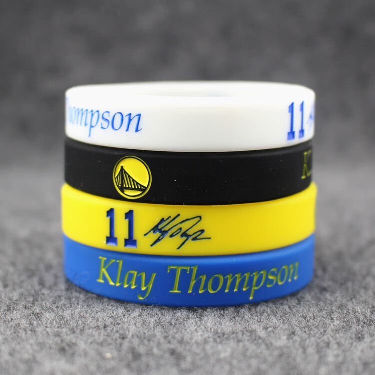 支持鸿星尔克/金州勇士队11号球星克莱汤普森篮球迷运动硅胶手环夜光