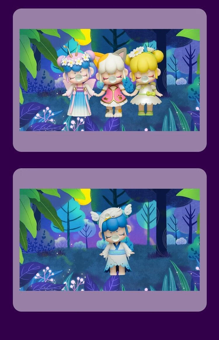 盲盒整全套祖国版古装蝴蝶精小狐仙选款女腾雅卓确认款雏菊仙子买2个