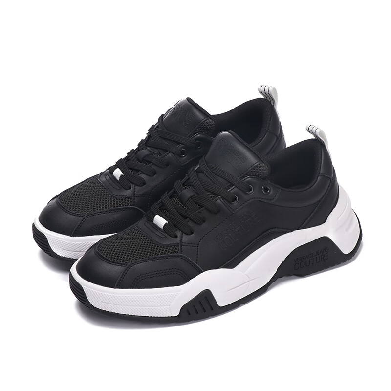 范思哲 versace 男士休闲鞋男鞋复古百搭平底鞋美杜莎老爹鞋运动鞋