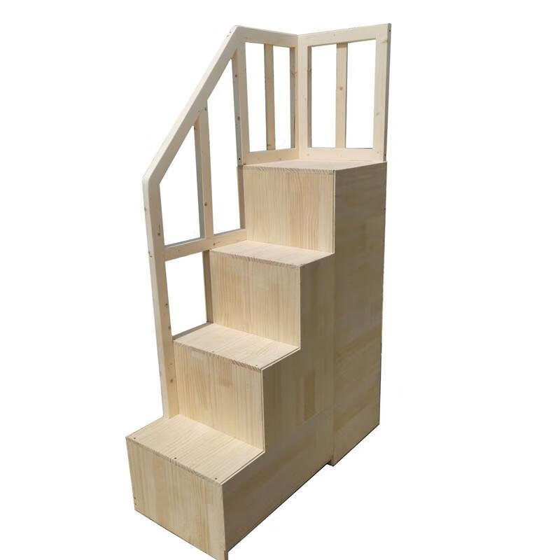 楼梯柜上下床楼梯柜带衣柜储物柜可移动抽屉楼梯阁楼收纳阶梯柜子