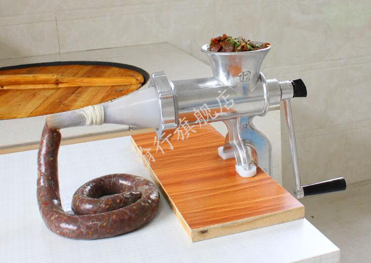 大号家用手动香肠机灌肠机器腊肠机手摇灌香肠机绞肉机碎肉机122号多