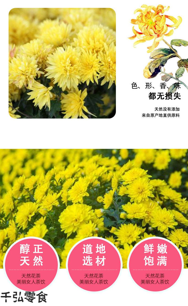 韵游菊念露菊知里菊100克50g焦作念路菊含露菊花茶雁台元芙菊玲雁韵游