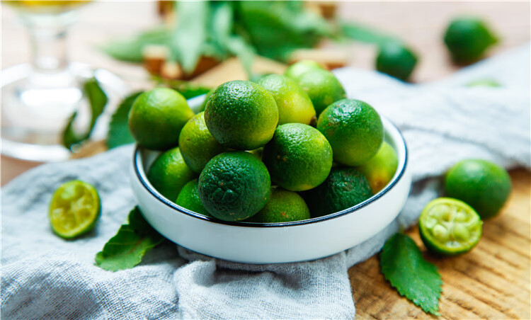 海南青金桔新鲜小青桔500g水果橘子小金桔椰子鸡配料西餐 补运费