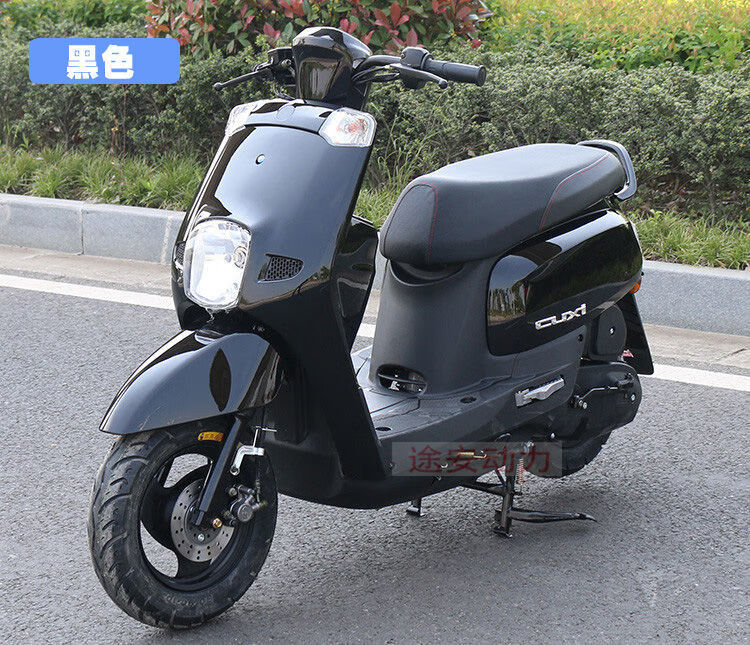 酷奇s5125cc100cc國四電噴踏板車摩托車省油外賣復古可上牌銀白色125