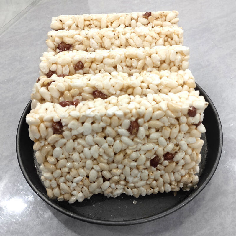 炒米花玄米花皖北特产爆米花传统米花糖米花棒米球等7080年代童年怀旧