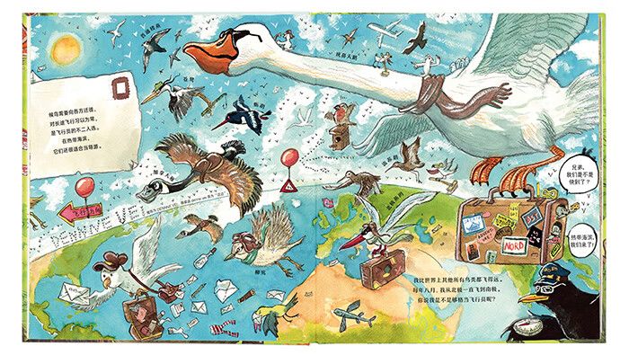 每一年,候鸟们都向各方迁徙,对长途飞行习以为常,是飞行员的不二人选