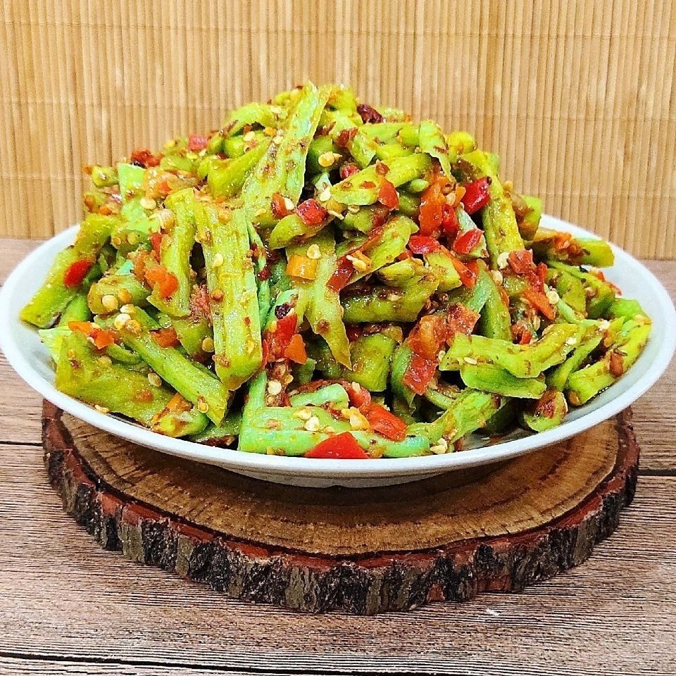 剁椒贡菜 多规格 即食下饭菜 湖南特产 农家手工自制 香辣脆椒贡菜