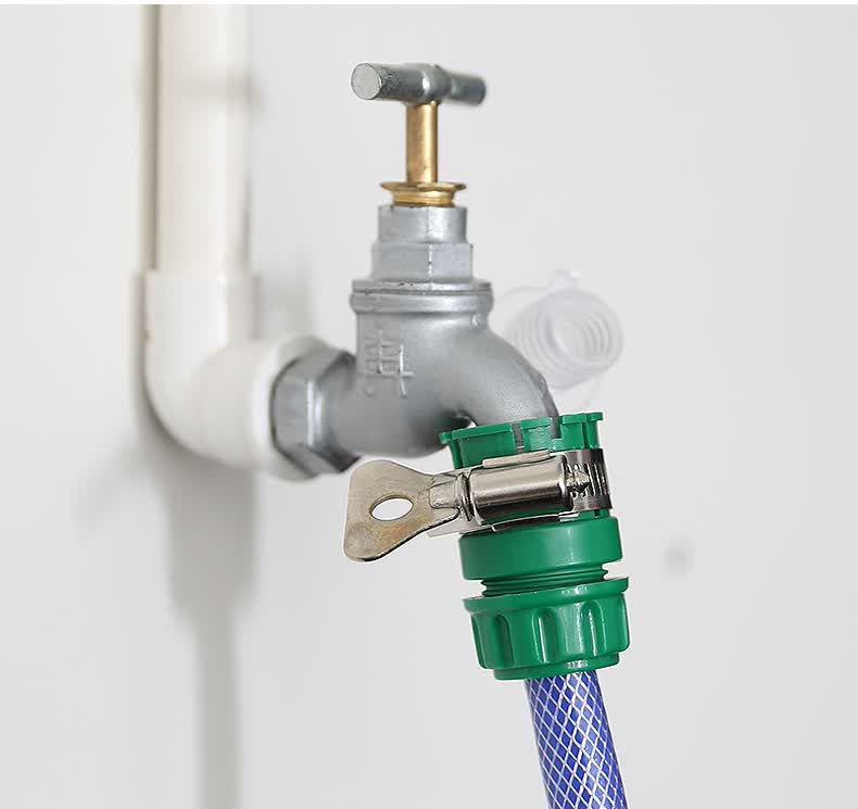 适用于水管接水龙头接头阳台浇花水管软管家用洗车水枪套装对接器洗车