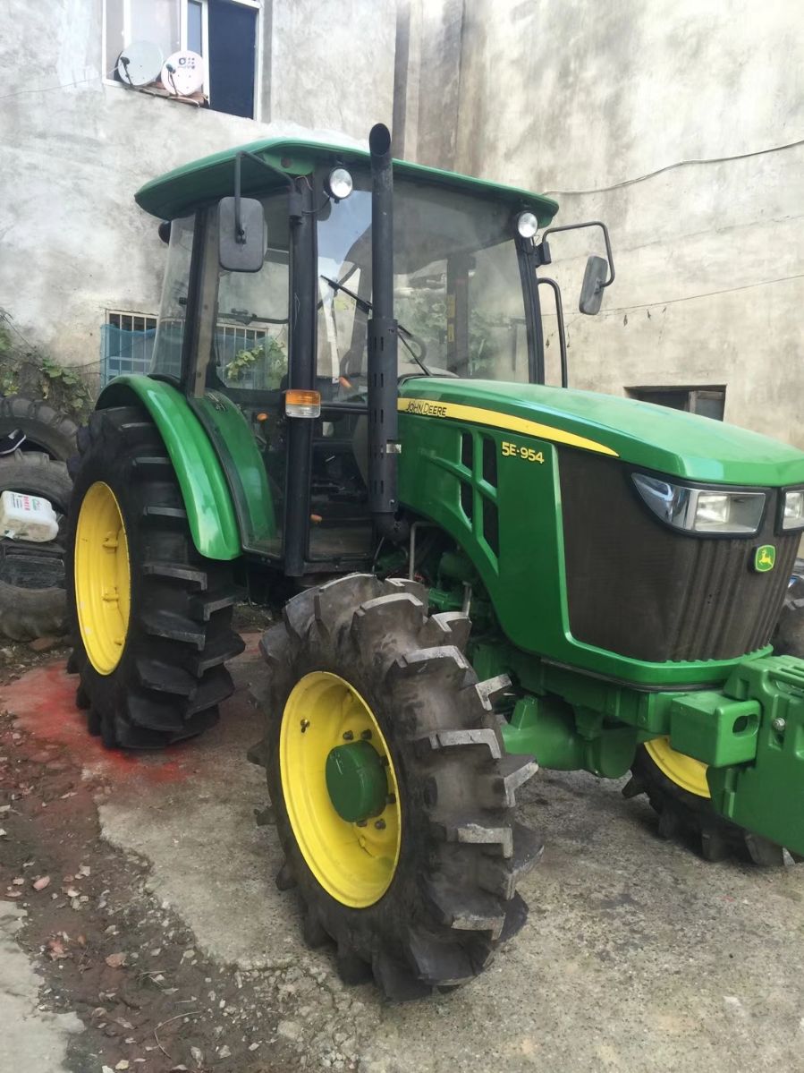 约翰迪尔天拖拖拉机配件迪尔5-904 1204 驾驶室后窗玻璃保质 后挡风