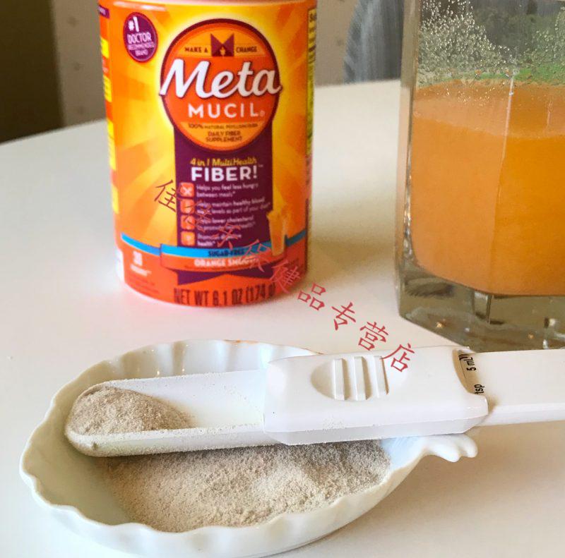澳洲metamucil美达施纤维粉meta膳食纤维素114次30次果蔬粉114次