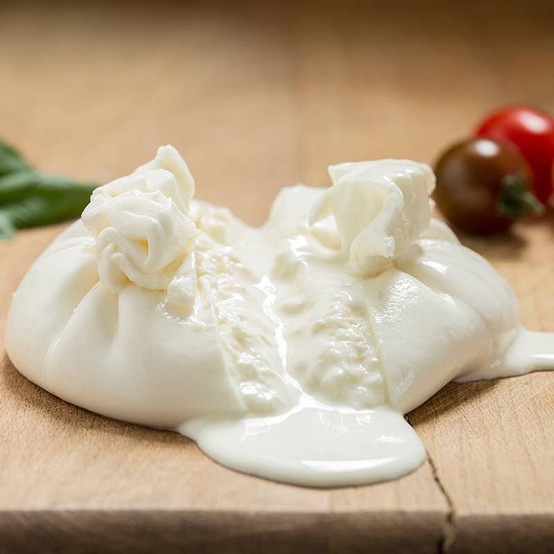 意大利进口burrata柏扎莱阿尔卑布拉塔干酪125g 爆浆芝士奶酪烘焙