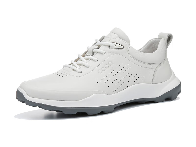 爱步男鞋户外运动登山鞋透气徒步旅游休闲鞋健步鞋越野890418 白色 40