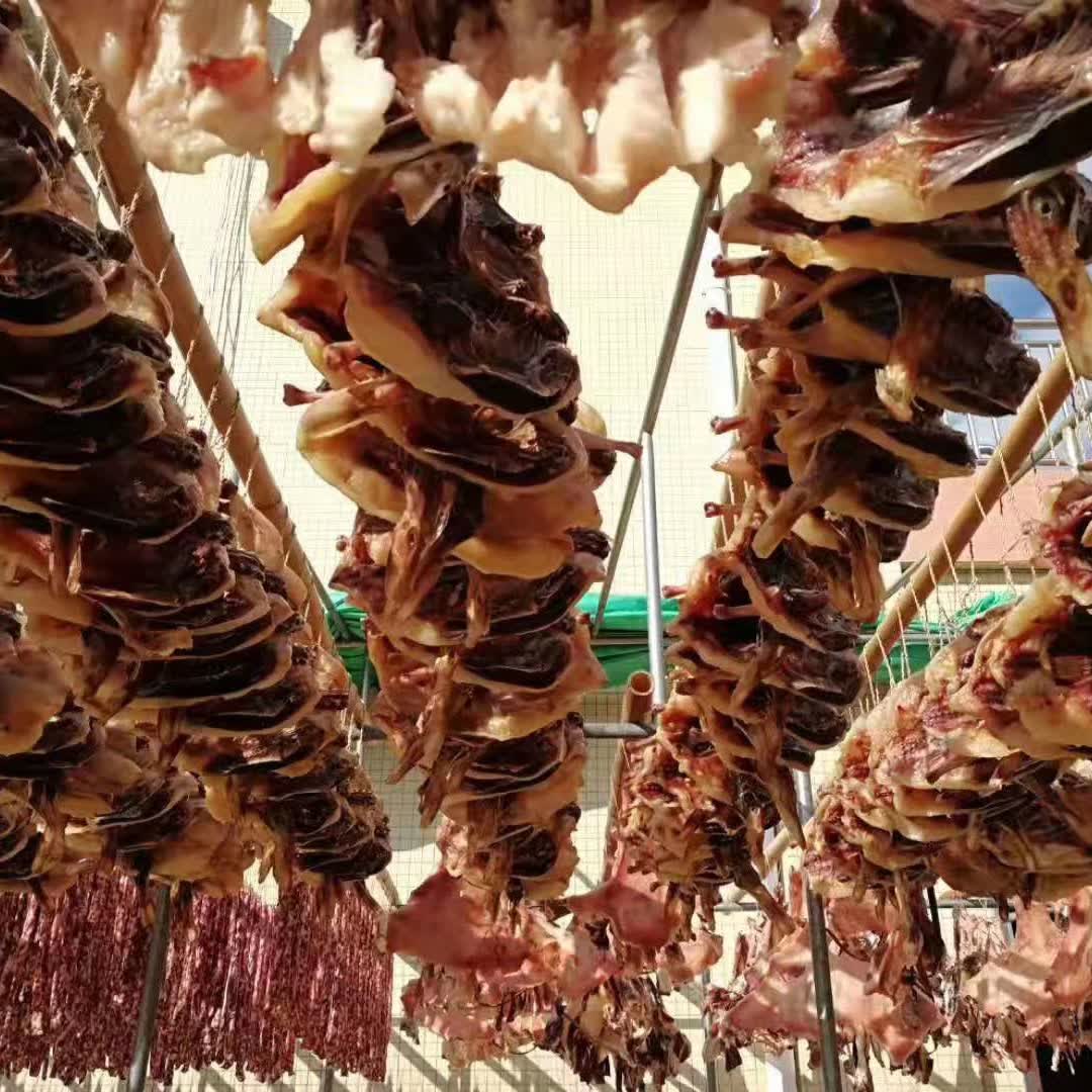 东陂腊味粤北特产连州东陂腩肉腊肠传统自然风干1斤包装腊腩肉400克