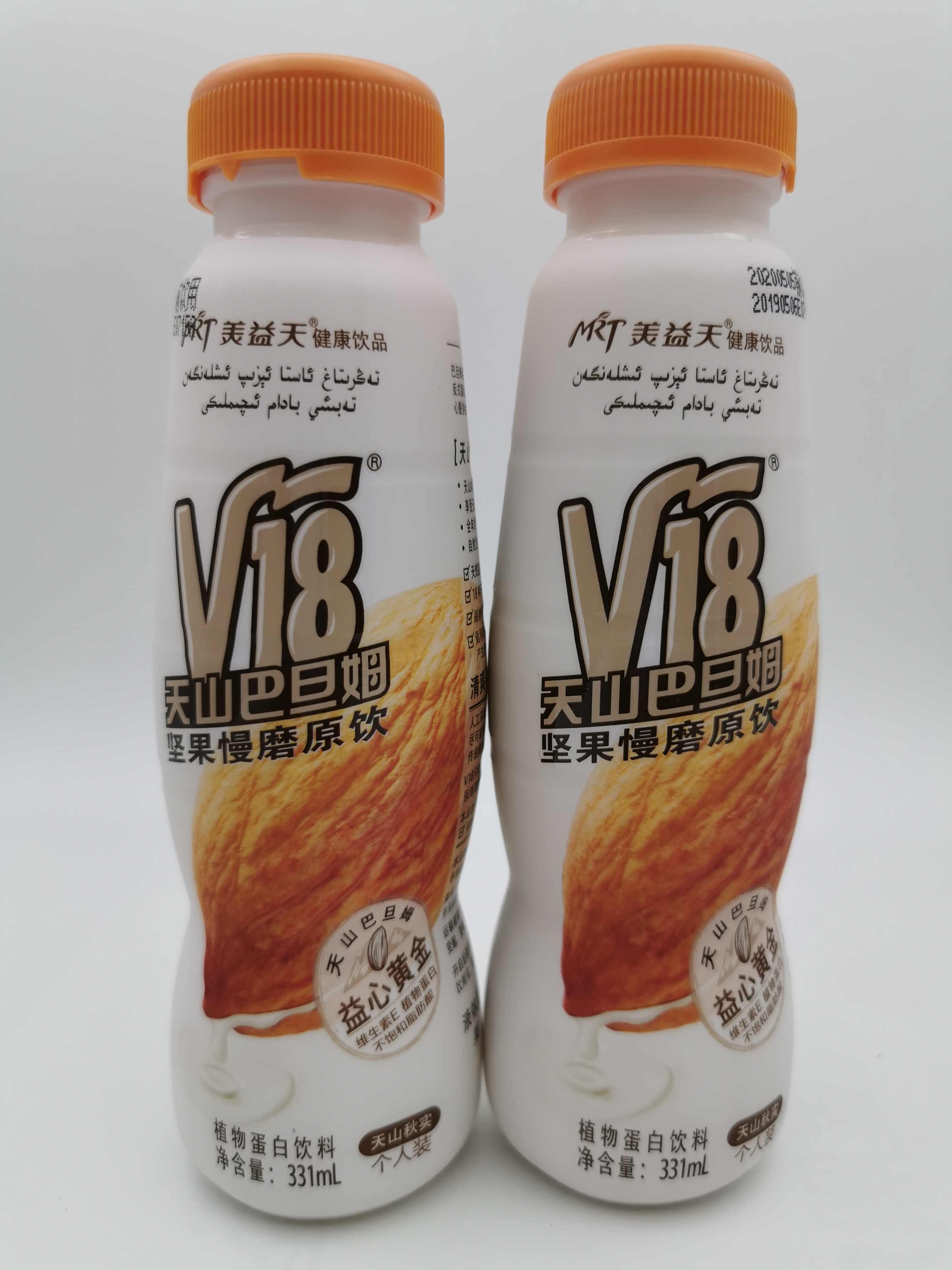 vfoods 【巴旦姆饮料】新疆美益天v18巴旦姆饮料v18巴旦木饮料植物