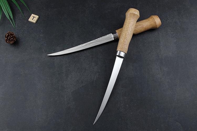 剃骨刀杀鱼刀剖鱼刀德国钢片鱼片刀剃鱼骨刀开鱼刀切生鱼片专用刀b1x