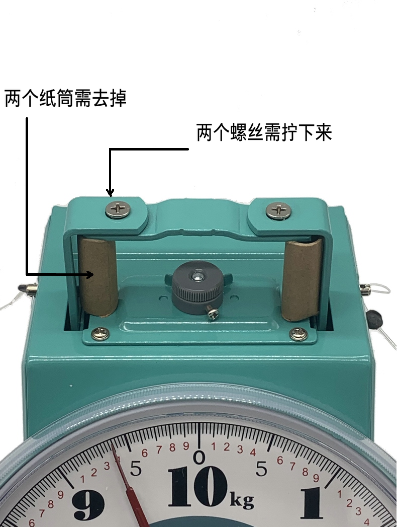 指针盘秤商用称老式托盘秤10公斤台秤弹簧秤圆盘天平机械家用 灰色