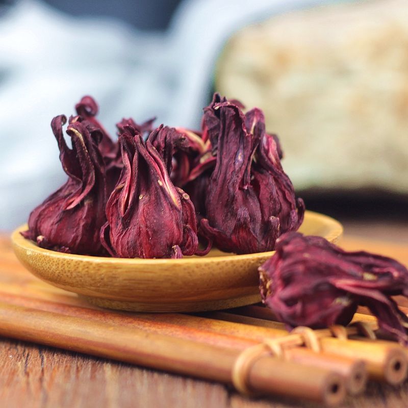 陈皮洛神花茶酸菜鱼茶水间太二同款玫瑰茄花果茶包果脯新鲜落神花优选