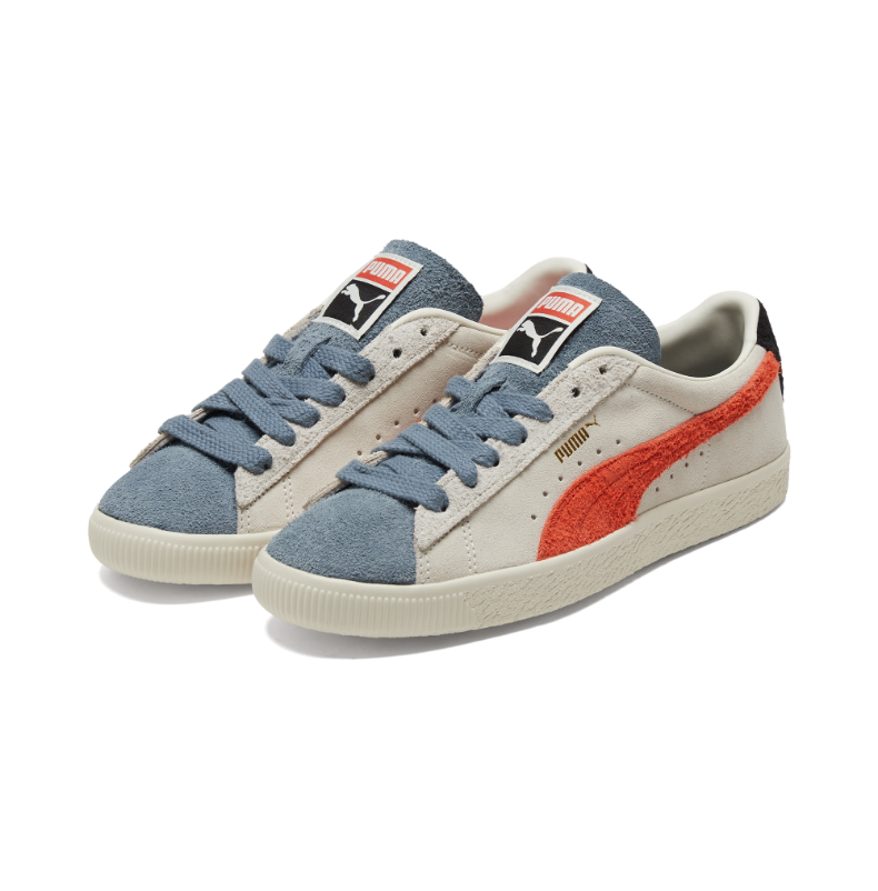 puma彪马官方 新款情侣复古休闲板鞋 suede vtg 米白色-仙人掌色-中国