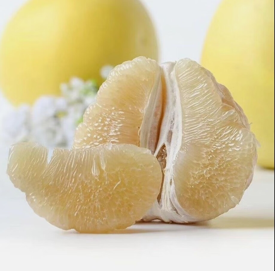 正宗柚子重庆长寿特产沙田柚纯甜新鲜水果广西容县梅州柚子 3000g