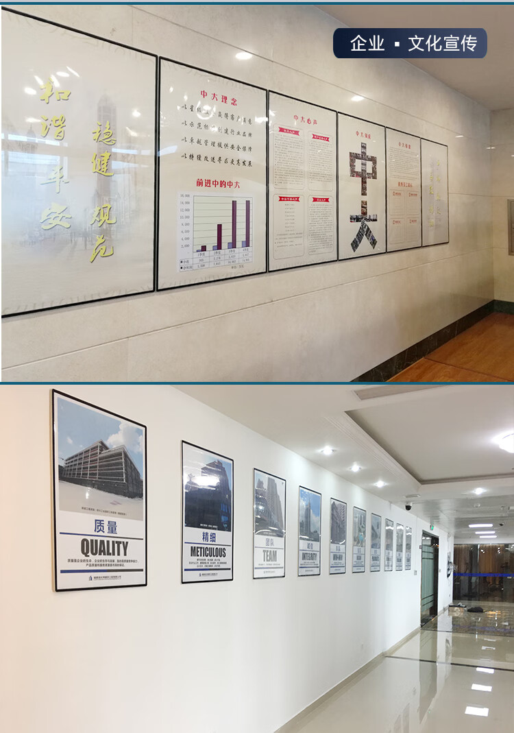 2022新款磁吸相框磁吸展板画框相框挂墙a3证书电梯广告框架海报框定制