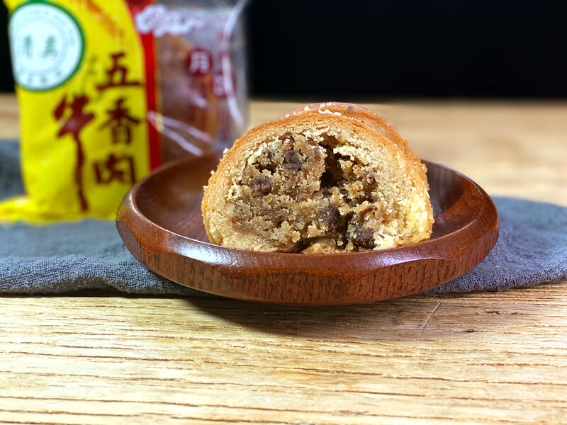 云南大观云香斋清真滇式硬壳酥皮老式油纸包月饼100g传统多口味 硬壳